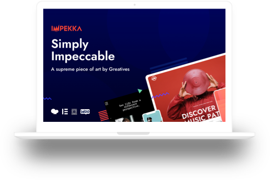 Impekka Design Agency- Premium WordPress Multipurpose theme by Greatives